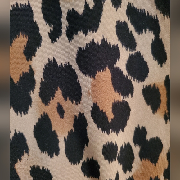 Kate Spade animal print leggings L - Picture 5 of 7